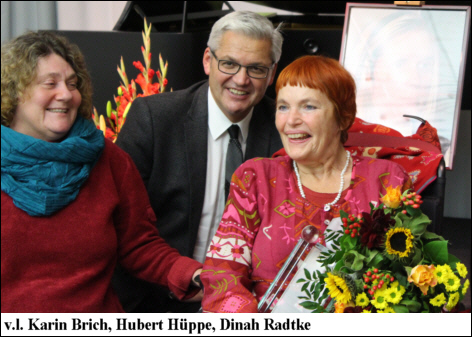 v.l. Karin Brich, Hubert Hüppe, Dinah Radtke