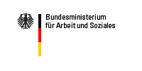 Grafiklink: Logo des Bundesministeriums f&uuml;r Arbeit und Soziales