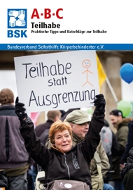 Cover der BSK-Teilhabe-Broschüre