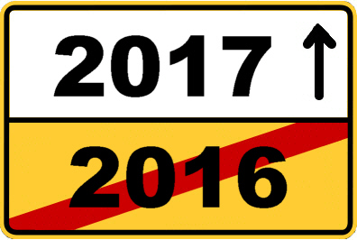 Symbolbild Jahreswechsel 2016-2017
